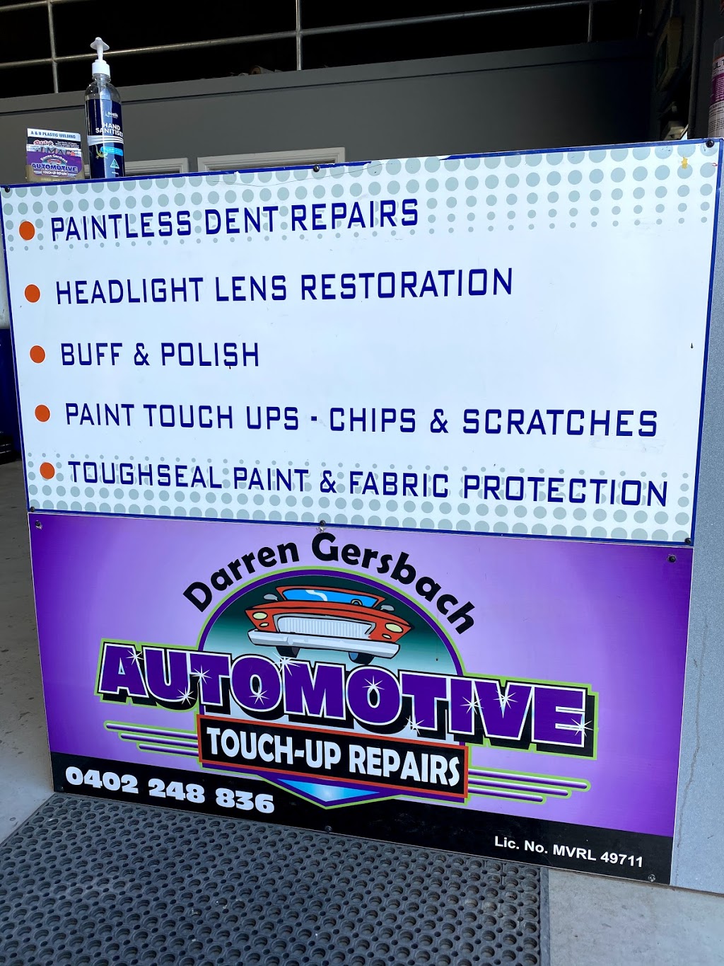 Darren Gersbach Automotive Touch-Up Repairs | car repair | Unit 6 corner Bourke &, River St, Dubbo NSW 2830, Australia | 0402248836 OR +61 402 248 836