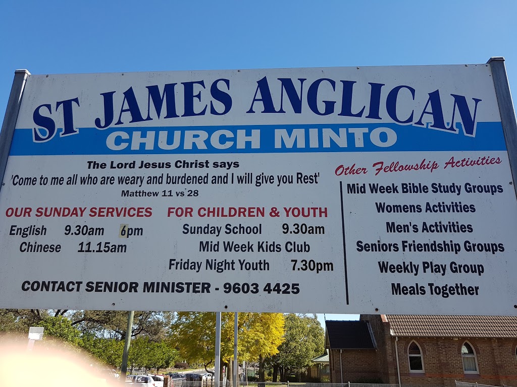 Minto Anglican Church | church | 2 Redfern Rd, Minto NSW 2566, Australia | 0296034425 OR +61 2 9603 4425