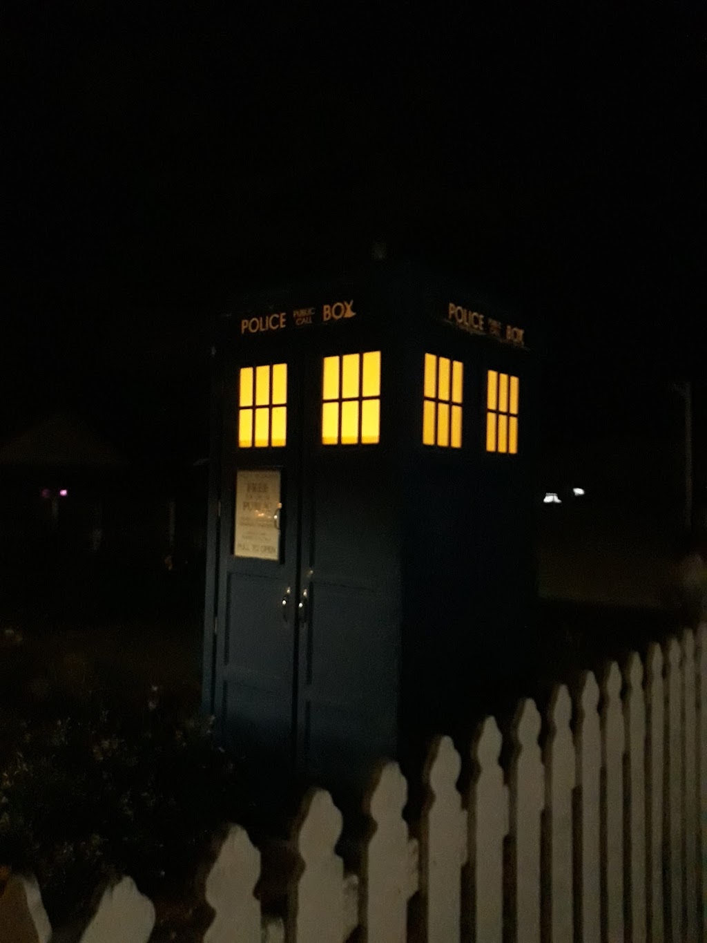 Doctor Who Tardis In Town | museum | Hall ACT 2618, Australia