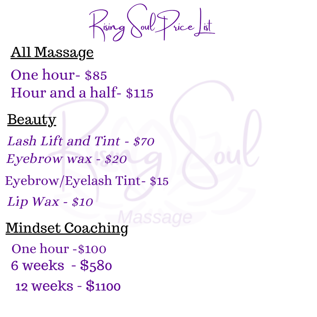 Rising Soul Massage |  | 80 Coogera Ct, Morayfield QLD 4506, Australia | 0456442873 OR +61 456 442 873