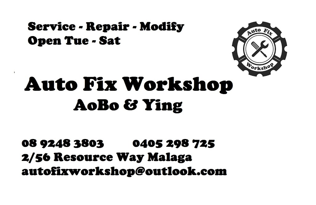 Auto Fix Workshop | 2/56 Resource Way, Malaga WA 6090, Australia | Phone: 0405 298 725