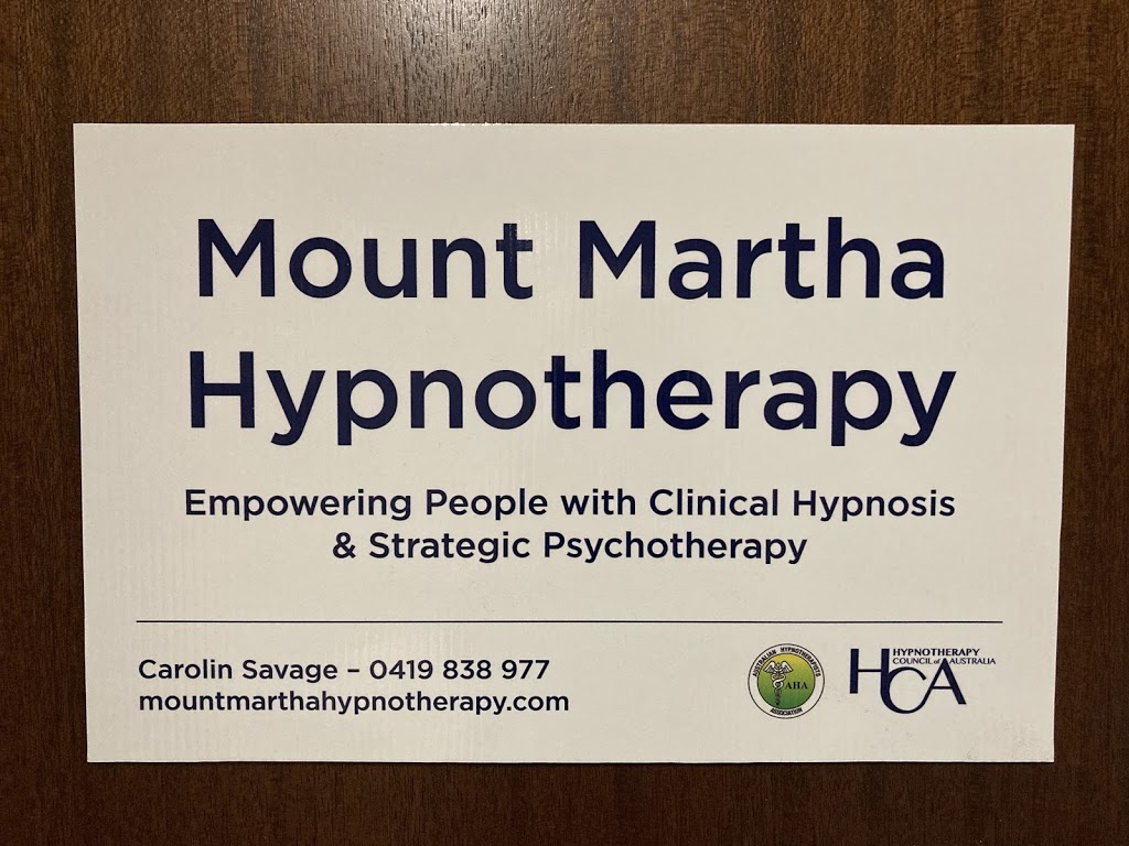 Mount Martha Hypnotherapy | Walara Dr, Mount Martha VIC 3934, Australia | Phone: 0419 838 977