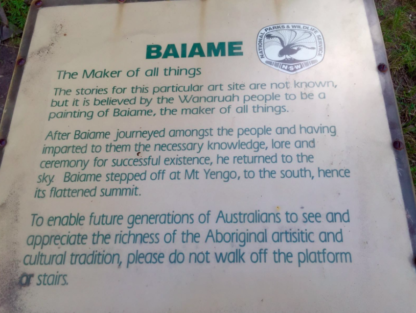 Baiame Cave | museum | Old Bulga Rd, Milbrodale NSW 2330, Australia | 0435222641 OR +61 435 222 641