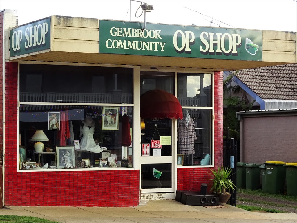 Gembrook Community Op Shop (89 C412) Opening Hours