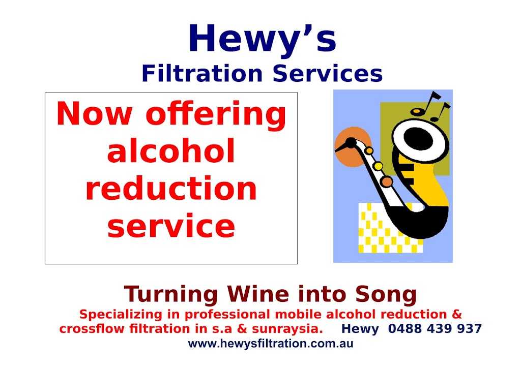 Hewys Filtration Services |  | Tatachilla Rd, McLaren Vale SA 5171, Australia | 0488439937 OR +61 488 439 937