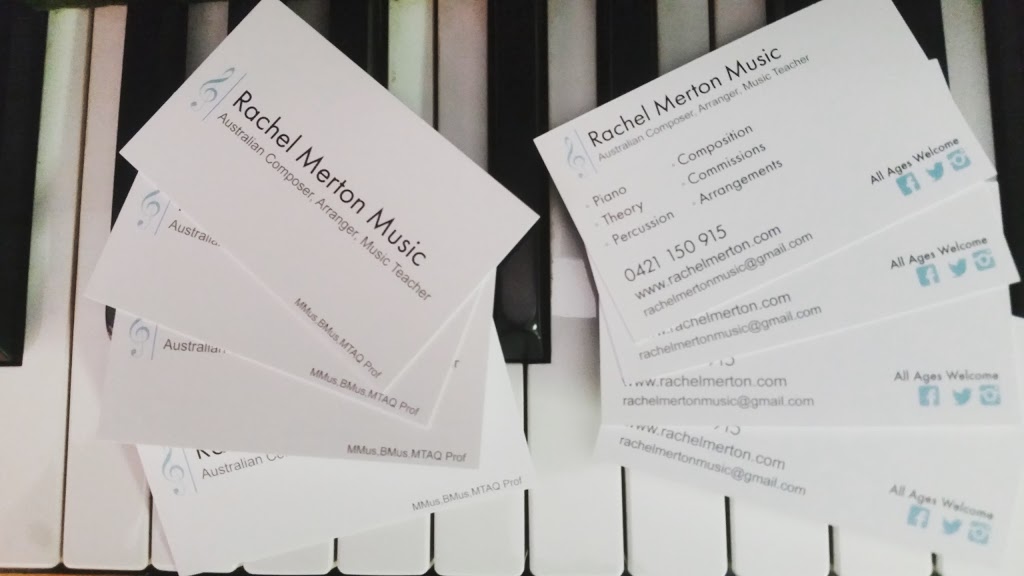 Rachel Merton Music | 106 Allenby Rd, Alexandra Hills QLD 4161, Australia | Phone: 0421 150 915