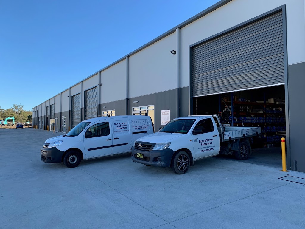 Steve Watts Fasteners |  | 3/55-57 Lake Rd, Tuggerah NSW 2259, Australia | 0455666808 OR +61 455 666 808