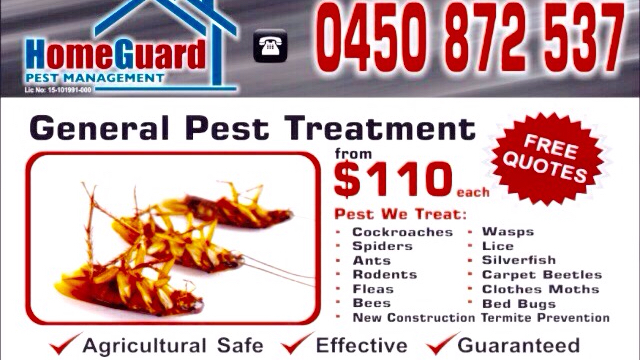 Homeguard pest management | 14 Middleton Rd, Chester Hill NSW 2162, Australia | Phone: 0450 872 537