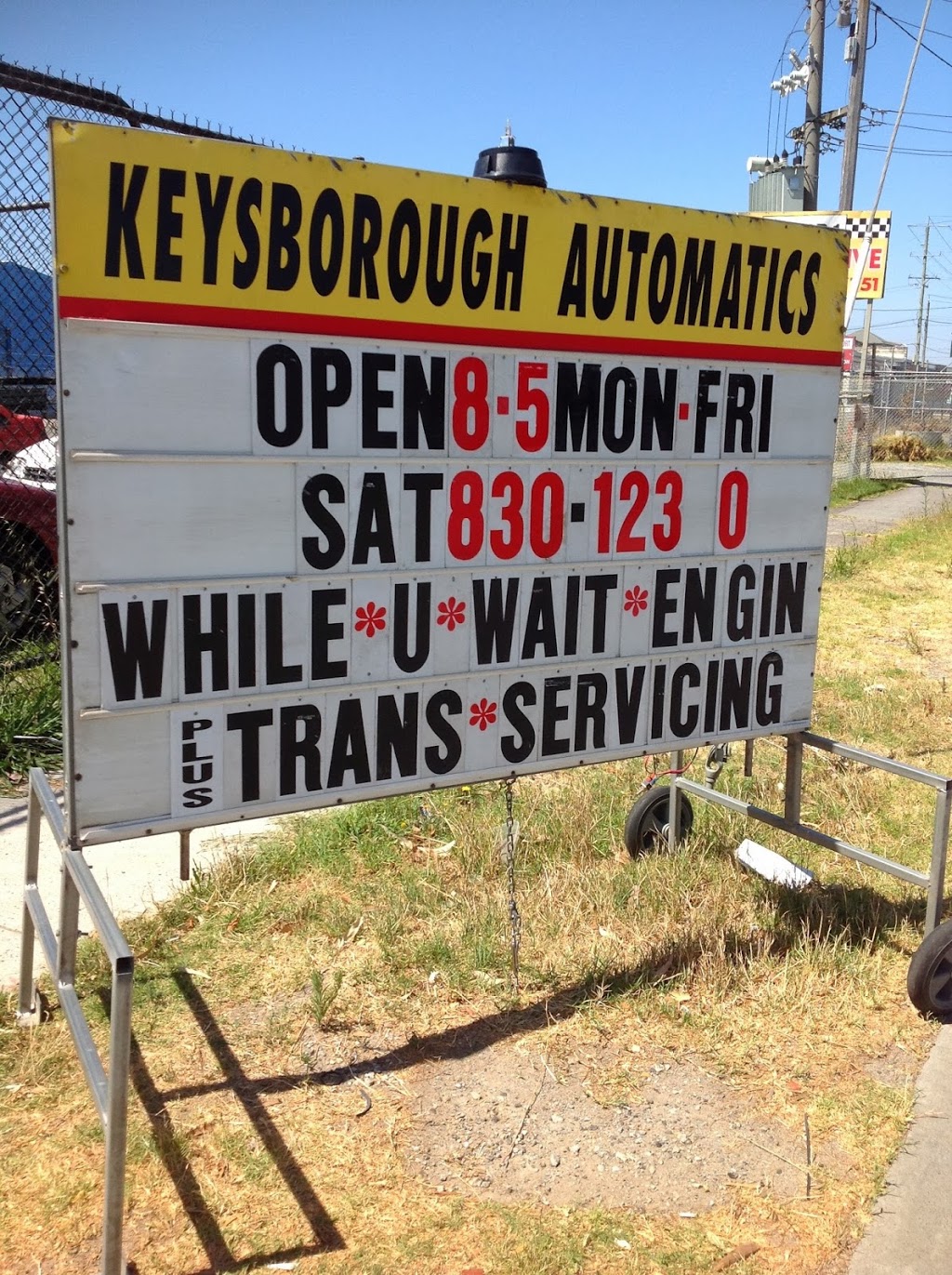 Keysborough Automatics | car repair | 109 Greens Rd, Dandenong South VIC 3175, Australia | 0397933835 OR +61 3 9793 3835