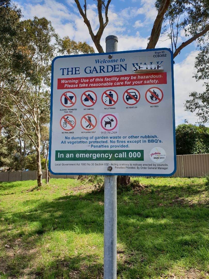 The Garden Walk | park | 28-22 Sugarwood Rd, Worrigee NSW 2540, Australia