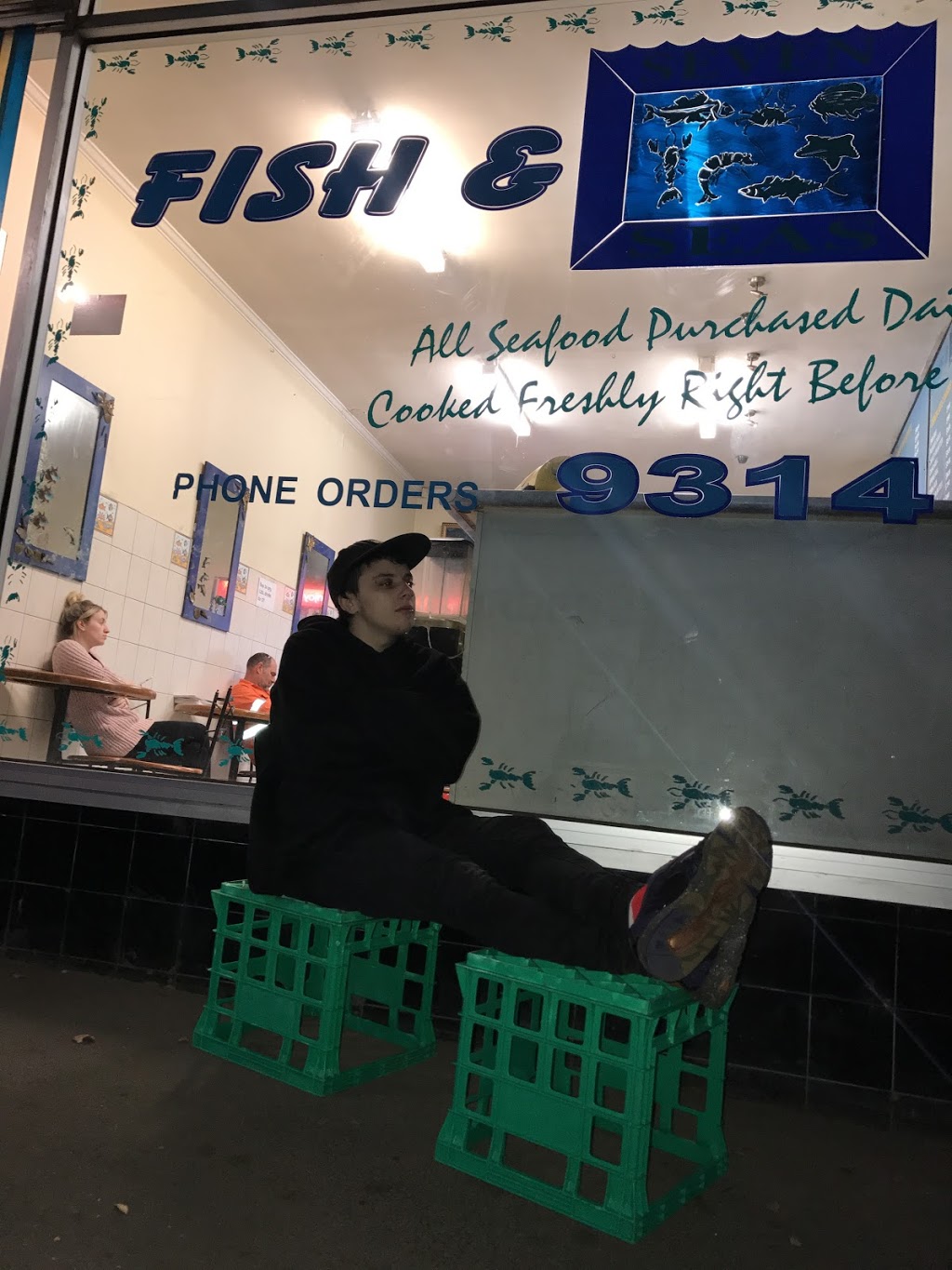 Seven Seas Fish & Chippery | 4 Wembley Ave, Yarraville VIC 3013, Australia | Phone: (03) 9314 8852