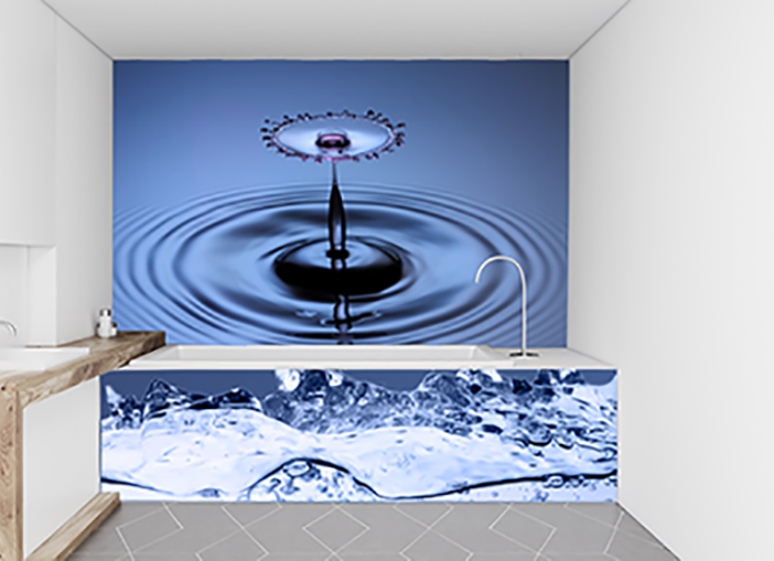 Glass splashbacks digital art on glass | 4 Gareth Ave, Narooma NSW 2546, Australia | Phone: 0451 080 470