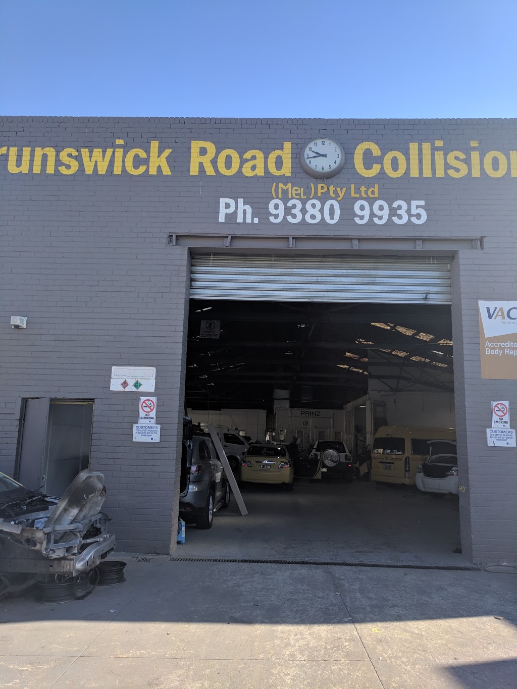 Brunswick Road Collison Centre Ltd. | car repair | 358 Brunswick Rd, Brunswick VIC 3056, Australia | 0393809935 OR +61 3 9380 9935