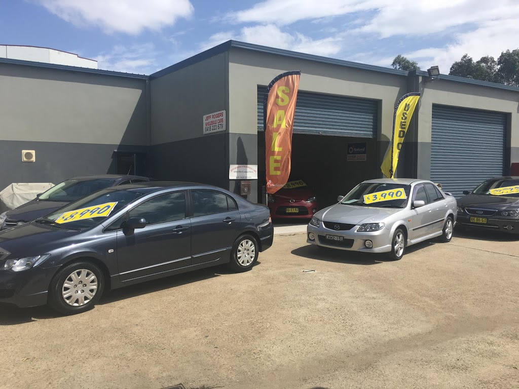 Jeff Rogers Wholesale Cars | 3/20 Crescent St, Holroyd NSW 2142, Australia | Phone: 0418 223 679
