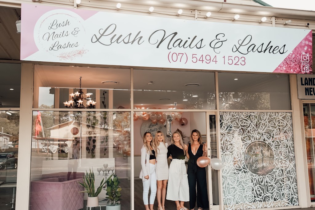 Lush Nails & Lashes | beauty salon | 1 Maleny St, Landsborough QLD 4550, Australia | 0754941523 OR +61 7 5494 1523