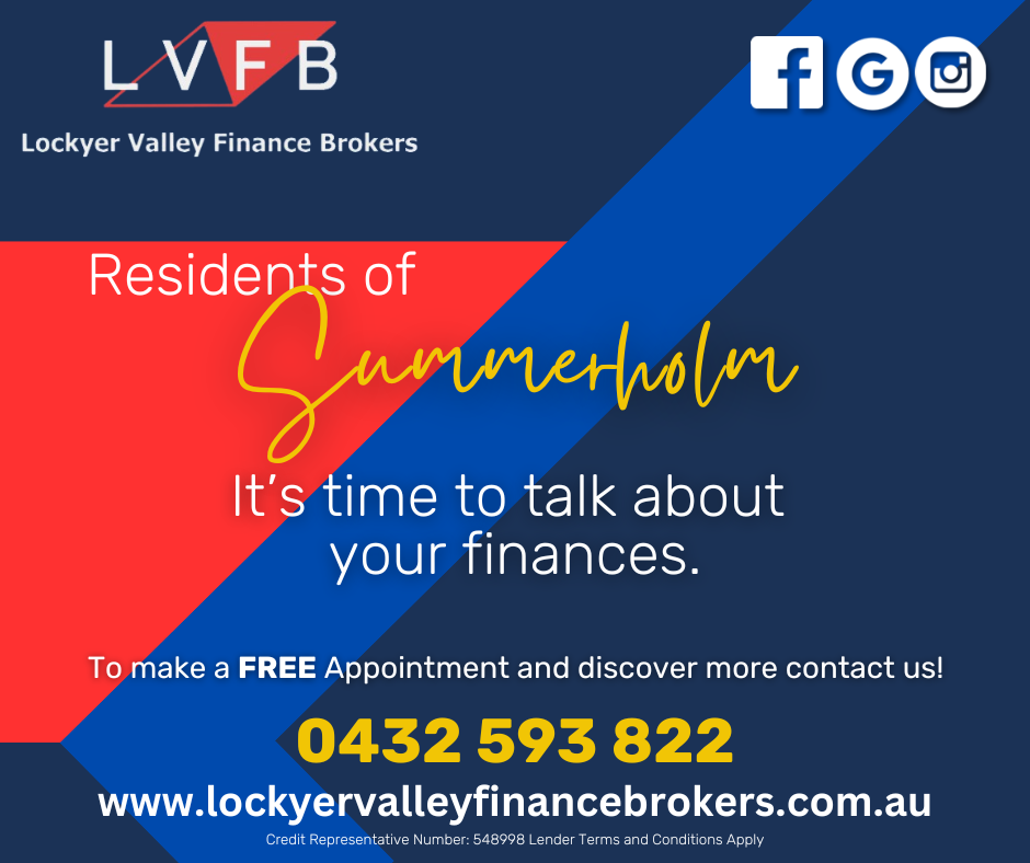 Lockyer Valley Finance Brokers | Shed 3/2 Summerholm Rd, Hatton Vale QLD 4341, Australia | Phone: 0432 593 822
