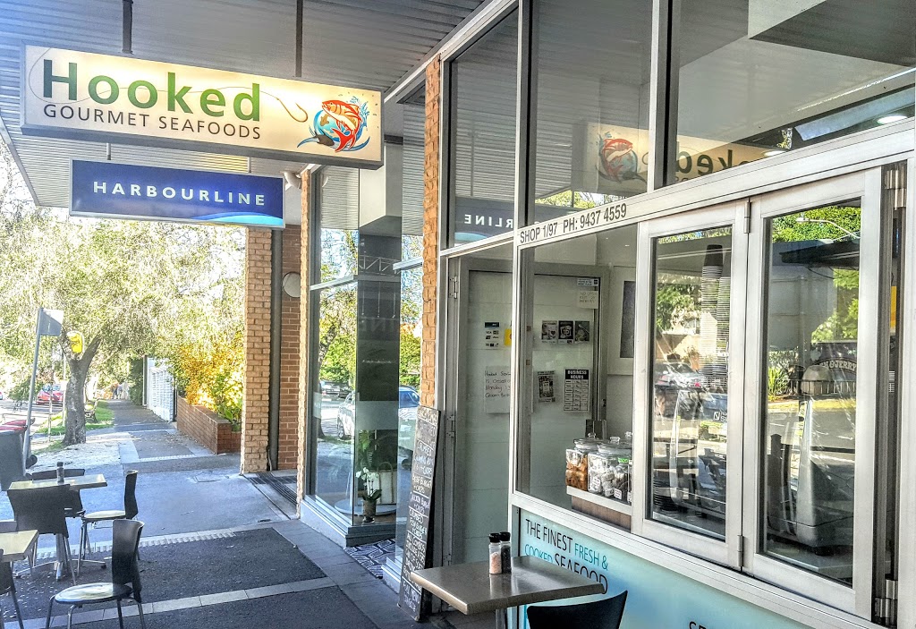 Hooked Gourmet Seafoods | restaurant | 97 Greenwich Rd, Greenwich NSW 2065, Australia | 0294374559 OR +61 2 9437 4559