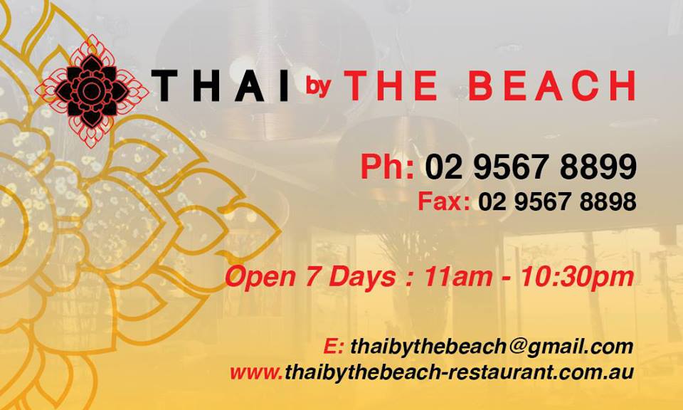 Thai By The Beach | 88 The Grand Parade, Brighton-Le-Sands NSW 2216, Australia | Phone: (02) 9567 8899