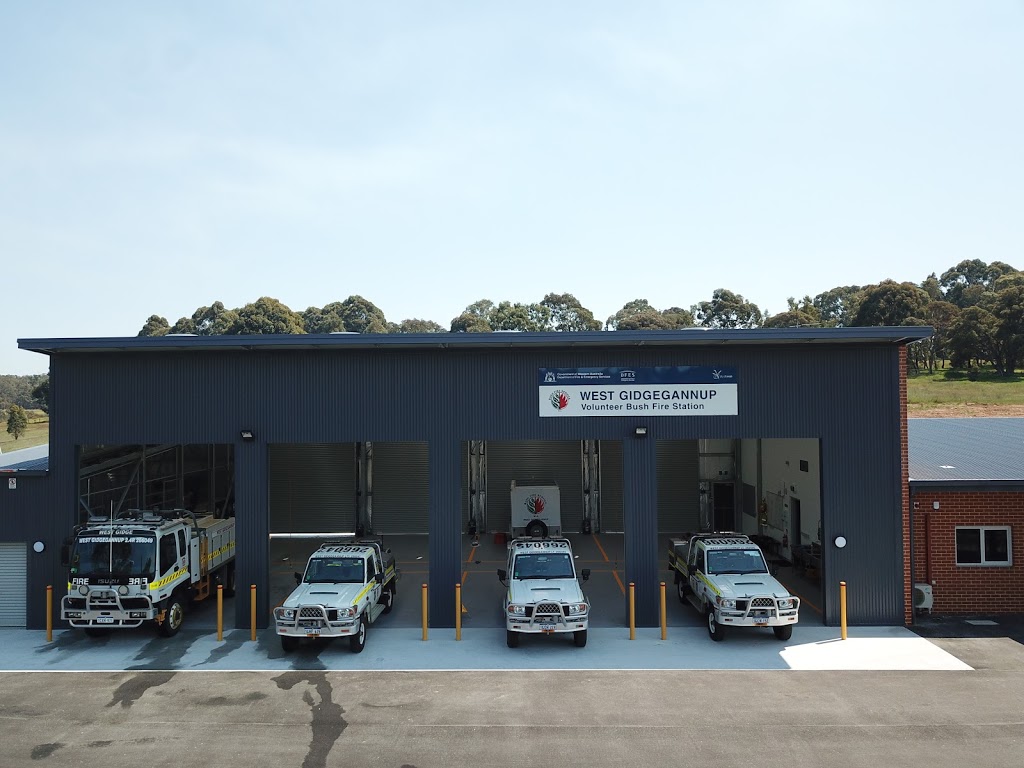 West Gidgegannup Volunteer Bushfire station | fire station | 1335 Toodyay Rd, Gidgegannup WA 6083, Australia