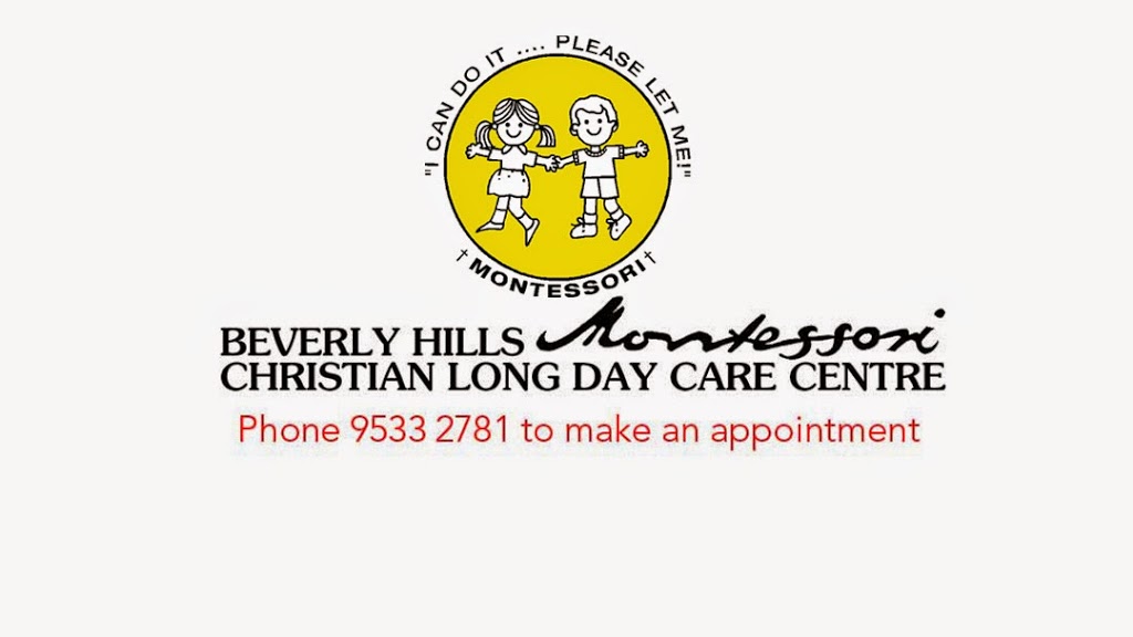Beverly Hills Montessori Christian Early Learning Centre | school | 32 Chamberlain St, Narwee NSW 2209, Australia | 0295332781 OR +61 2 9533 2781