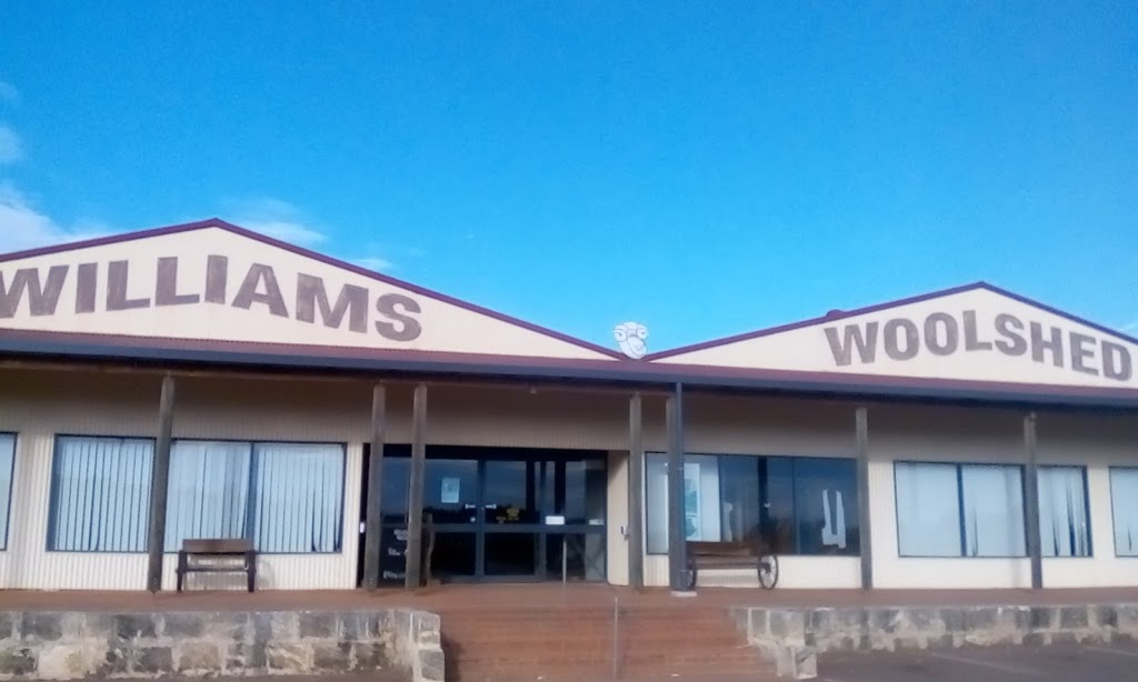 Williams Woolshed | 101 Albany Hwy, Williams WA 6391, Australia | Phone: (08) 9885 1400