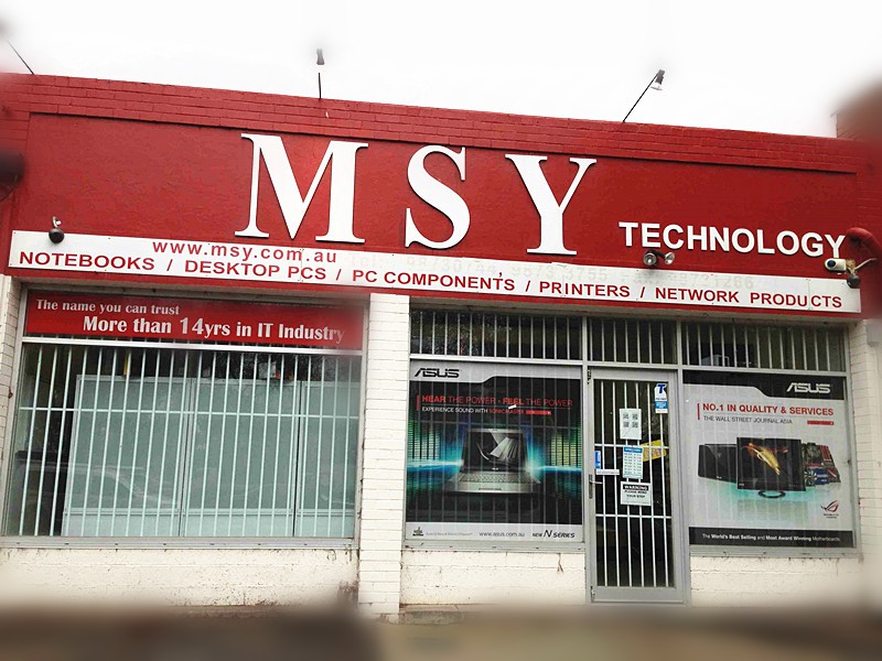 MSY Technology | 482 Whitehorse Rd, Mitcham VIC 3132, Australia | Phone: (03) 9700 9722