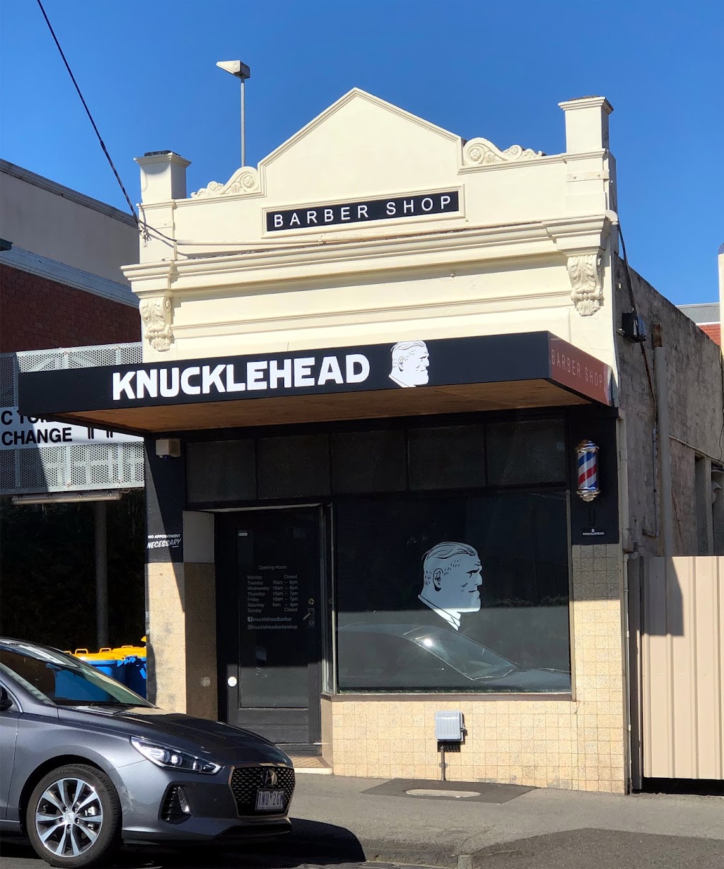 Knucklehead Barbershop Hawthorn | hair care | 98 Auburn Rd, Hawthorn VIC 3122, Australia | 0388409327 OR +61 3 8840 9327
