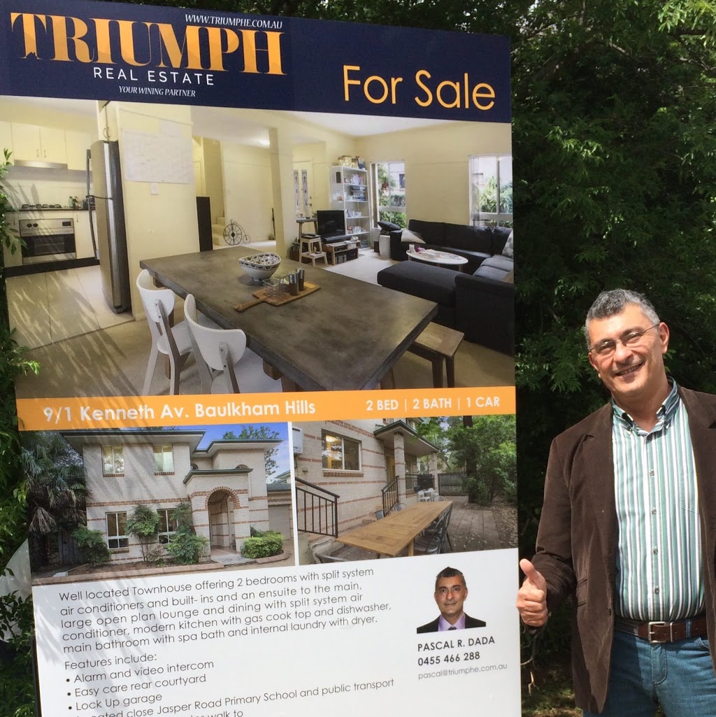 TRIUMPH Real Estate | Vanessa Avenue, Baulkham Hills NSW 2153, Australia | Phone: 0424 388 680