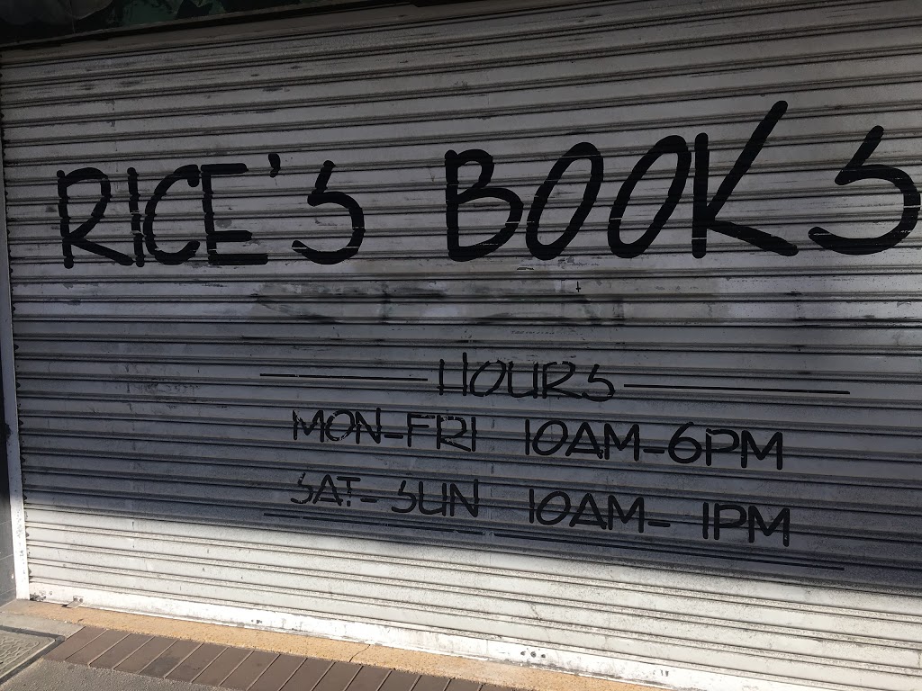 Rices Bookshop | 173 Maitland Rd, Tighes Hill NSW 2297, Australia | Phone: (02) 4929 2752