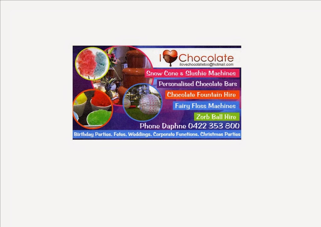 I Love Chocolate | food | 25-27 Adrian Cl, Bateau Bay NSW 2261, Australia | 0422353800 OR +61 422 353 800