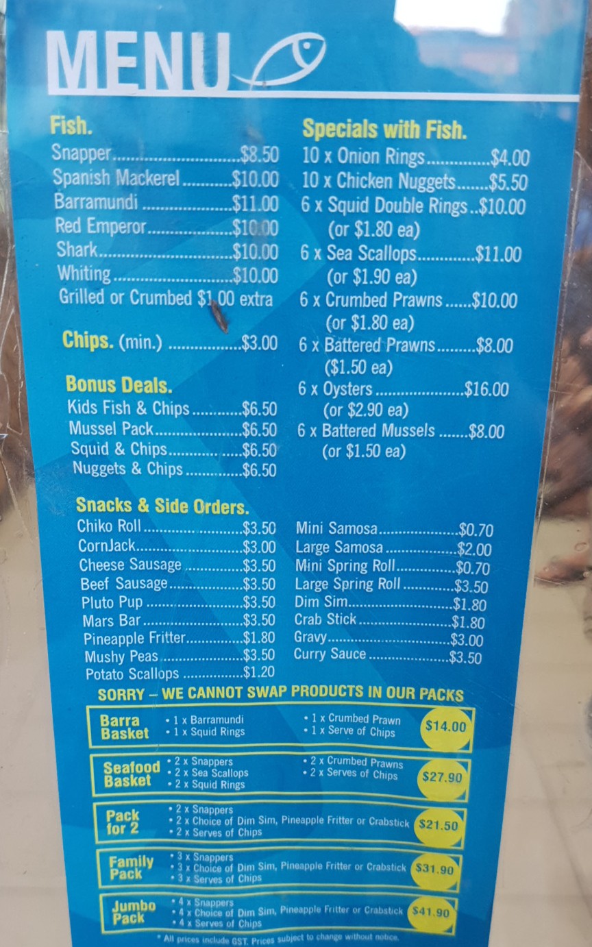 Seacrest Fish Bar | meal takeaway | 15 Harman Rd, Sorrento WA 6020, Australia | 0892461036 OR +61 8 9246 1036