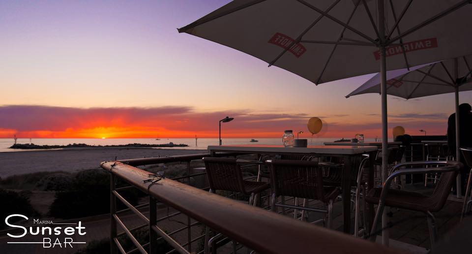 Marina Sunset Bar | Shop 3 Holdfast Promenade, Glenelg SA 5045, Australia | Phone: (08) 8350 0091