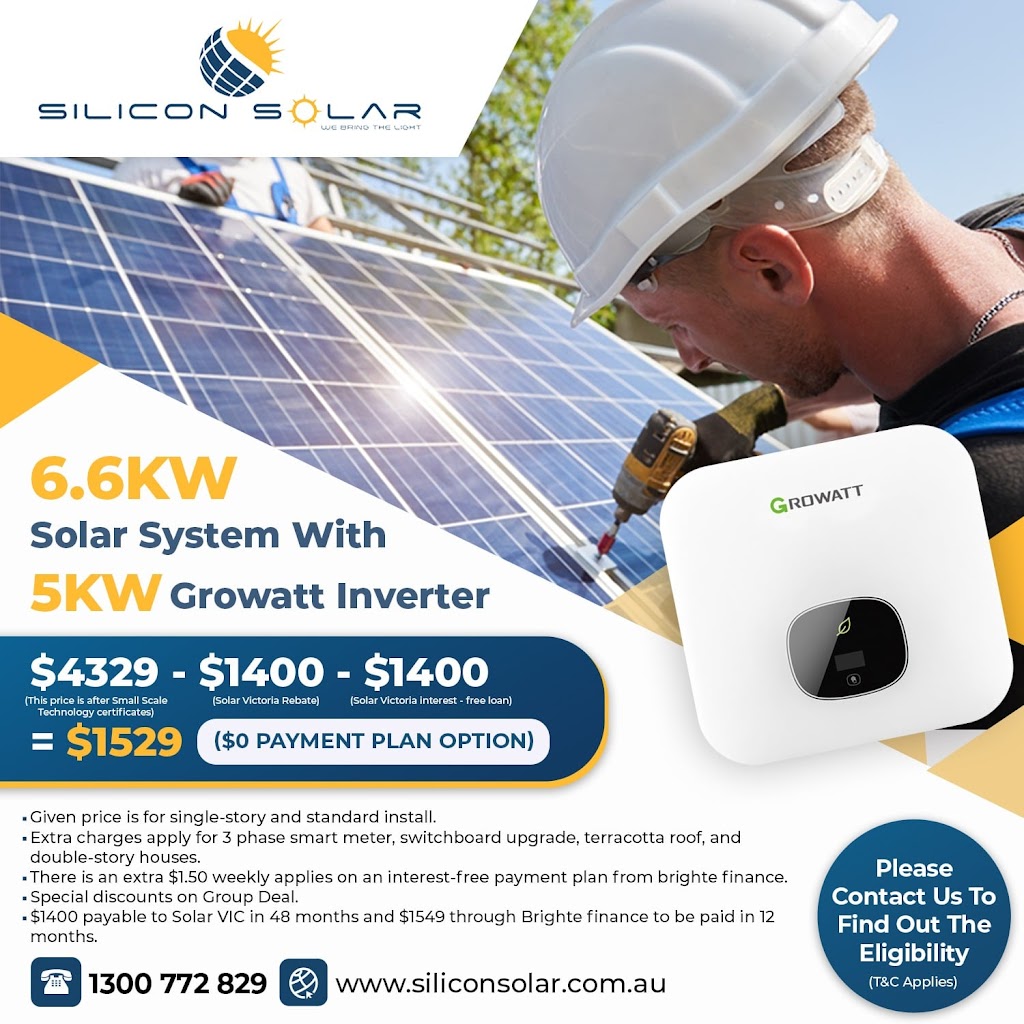 Silicon Solar | 11 Weinstock Rd, Truganina VIC 3029, Australia | Phone: 1300 772 829