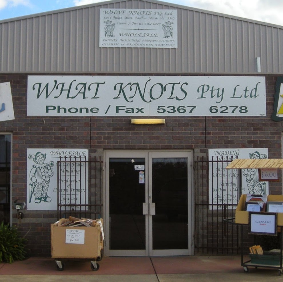What Knots Picture Framing Pty Ltd | store | 39 Fisken St, Maddingley VIC 3340, Australia | 0353676278 OR +61 3 5367 6278