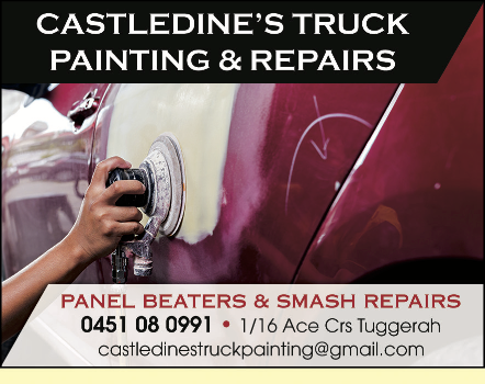 Castledine’s Truck Painting & Repairs | 1/16 Ace Cres, Tuggerah NSW 2259, Australia | Phone: 0451 080 991