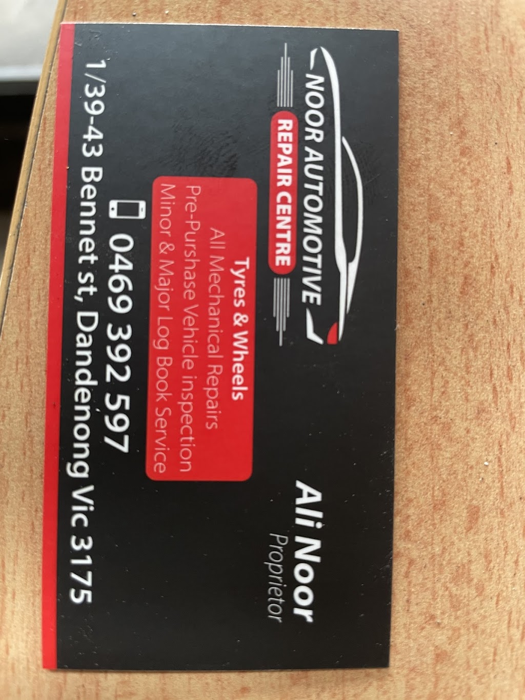 Noor Automotives | electronics store | 39 Bennet St, Dandenong VIC 3175, Australia | 0469392597 OR +61 469 392 597