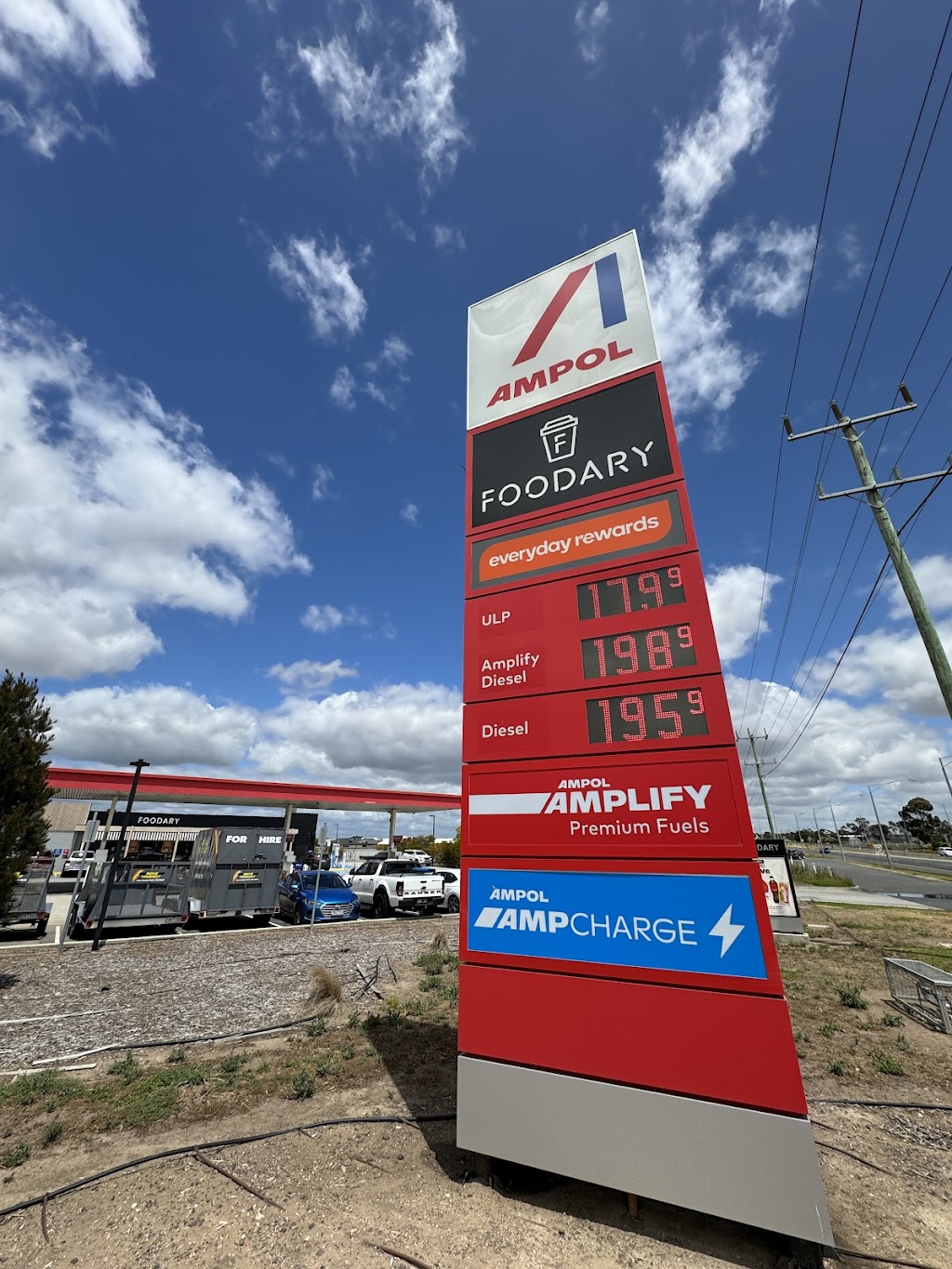 AmpCharge Charging Station | 2931-2935 Princes Hwy, Winchelsea VIC 3241, Australia | Phone: 13 14 04
