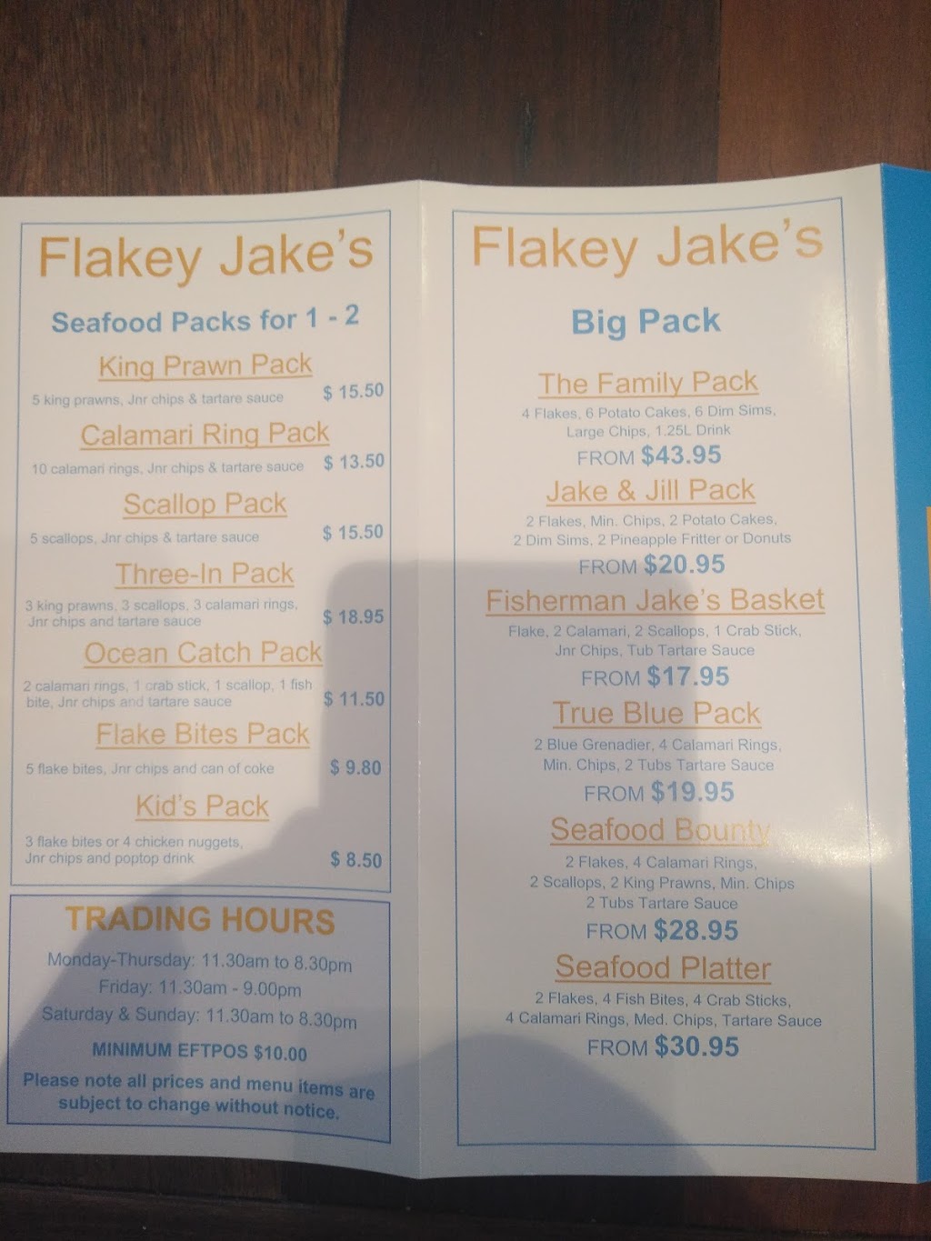 Flakey Jakes Casey Central | meal takeaway | shop F119A Casey Central shopping centre, Narre Warren South VIC 3805, Australia | 0397048891 OR +61 3 9704 8891