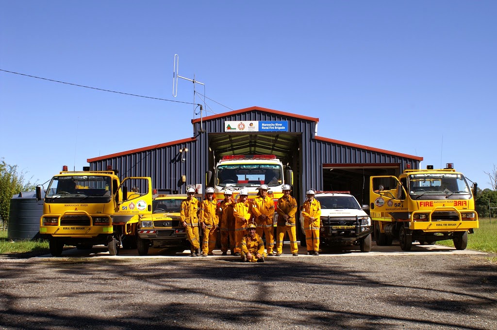 Maroochy River Rural Fire Brigade | fire station | 7 Banyandah St, Yandina QLD 4561, Australia | 0409279045 OR +61 409 279 045