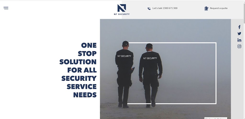 N7 Security | 133 Radnor Dr, Deer Park VIC 3023, Australia | Phone: 1300 671 300