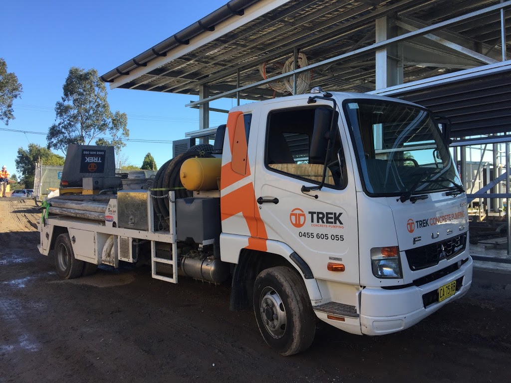 Trek Concrete Pumping | 82 Mustang Dr, Rutherford NSW 2320, Australia | Phone: 0455 605 055