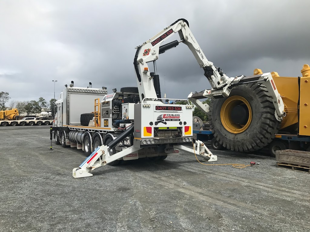 Childs Earthmover Tyre Service | 73 Macaulay Rd, Emerald QLD 4720, Australia | Phone: 0414 796 189