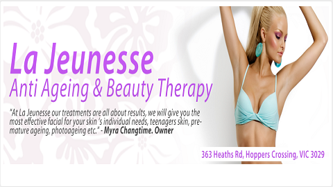La Jeunesse Anti Ageing & Beauty Therapy | health | 363 Heaths Rd, Werribee VIC 3030, Australia | 0387426232 OR +61 3 8742 6232