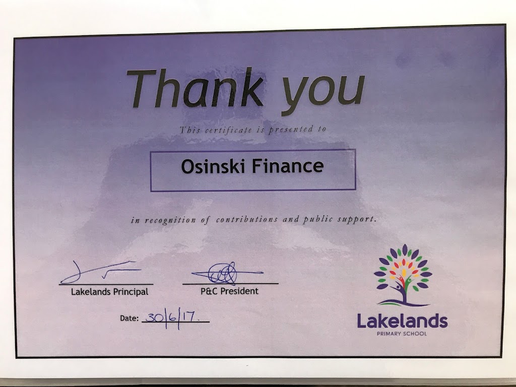 Osinski Finance | 157 Clyde Ave, Baldivis WA 6171, Australia | Phone: (08) 9511 1177