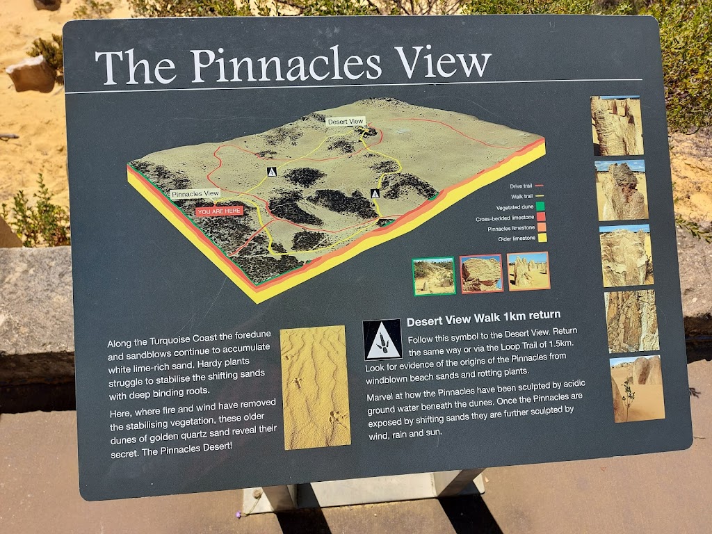 View Point at The Pinnacles | Nambung WA 6521, Australia | Phone: (08) 9652 7913