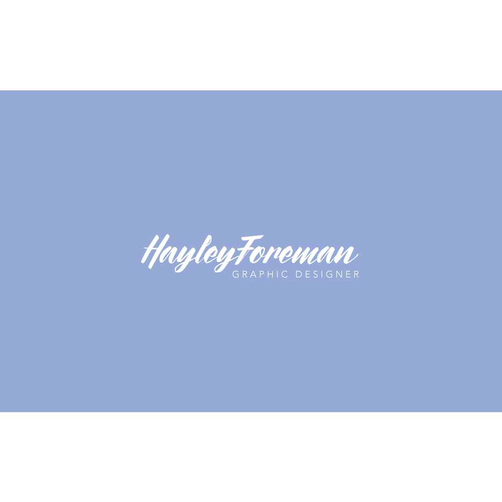 Hayley Foreman Graphic Designer | 22 Moani St, Wangi Wangi NSW 2267, Australia | Phone: 0405 122 371