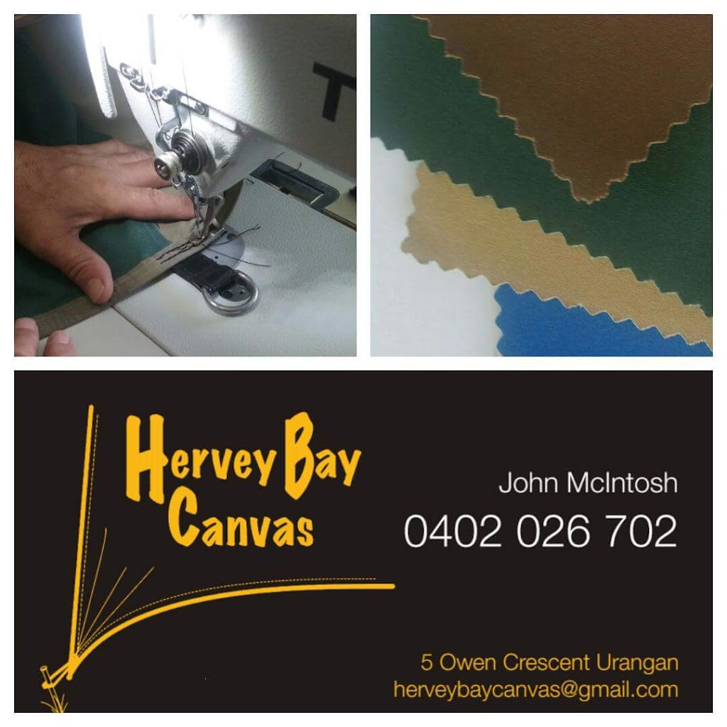 Hervey Bay Canvas | 5 Owen Cres, Urangan QLD 4655, Australia | Phone: 0402 026 702