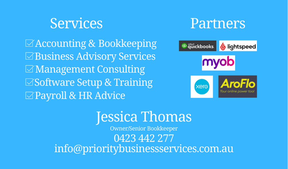 Priority Business Services Qld | accounting | 2/91 Roderick St, Cornubia QLD 4130, Australia | 0423442277 OR +61 423 442 277