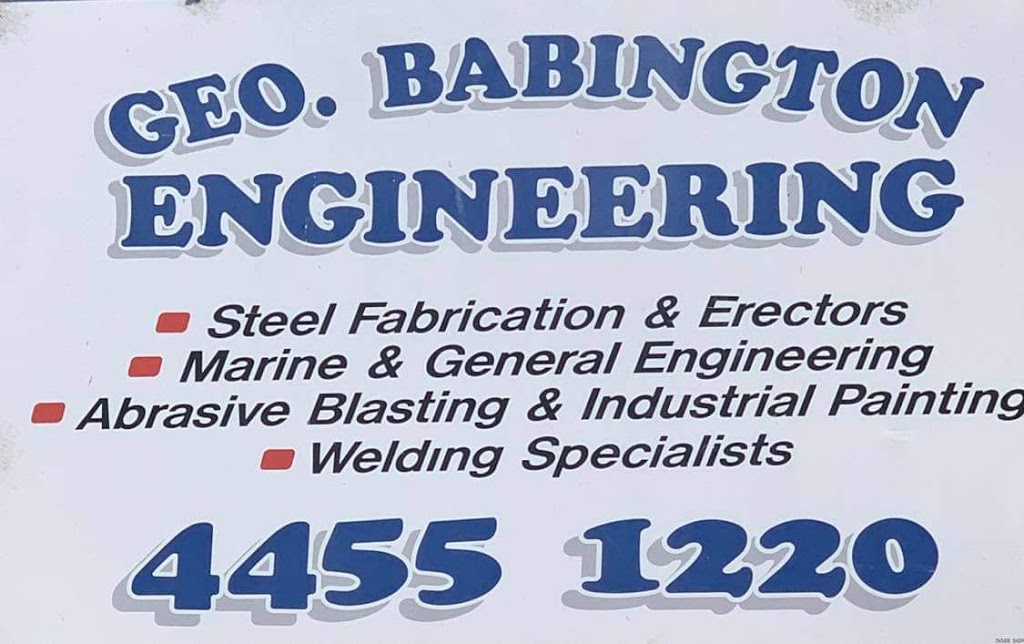Geo Babington Engineering | store | 22 Blackburn Rd, Ulladulla NSW 2539, Australia | 0477913862 OR +61 477 913 862