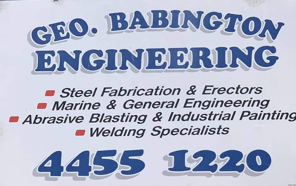 Geo Babington Engineering | 22 Blackburn Rd, Ulladulla NSW 2539, Australia | Phone: 0477 913 862